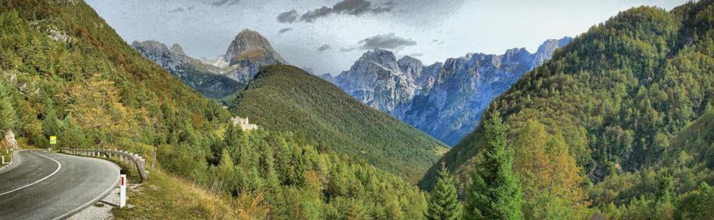 Apartmán House Natura With Garden Bovec Exteriér fotografie